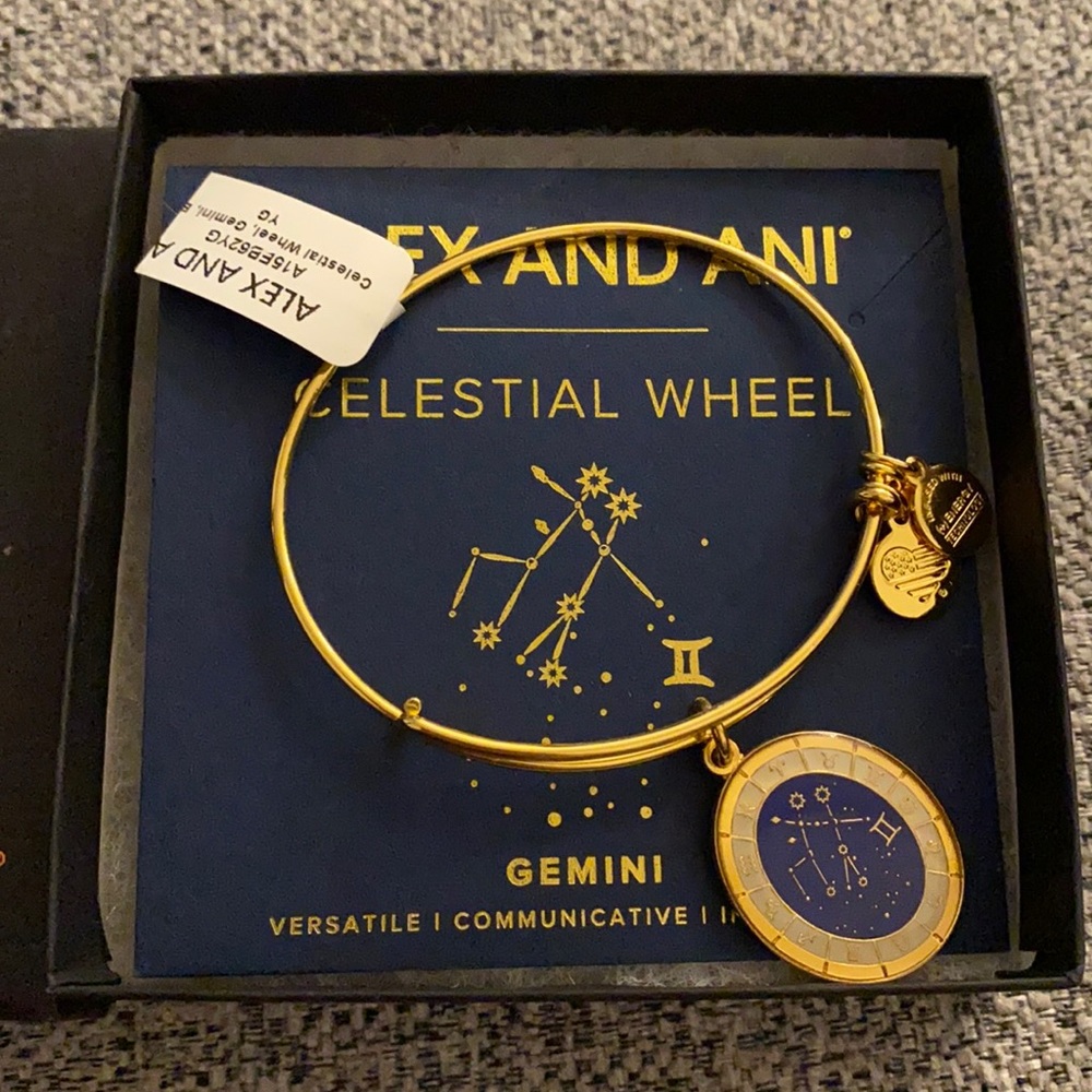 NWT Alex & Ani Celestial Wheel- Gemini ♊️